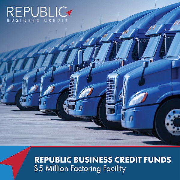 Republic Business Credit Provides $5 Million Factoring Facility to Support the Growth of Fleet Management Services Company