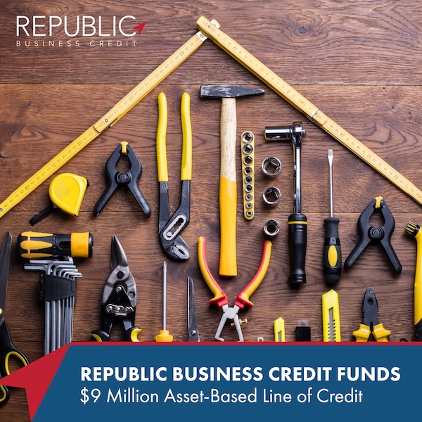Republic Business Credit Provides $9 Million Asset-Based Lending Facility to a California Hardware Manufacturer