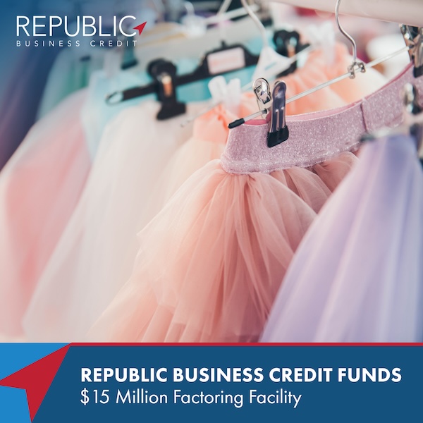 Republic Business Credit Provides $15,000,000 factoring facility to Midwest Apparel Manufacturer